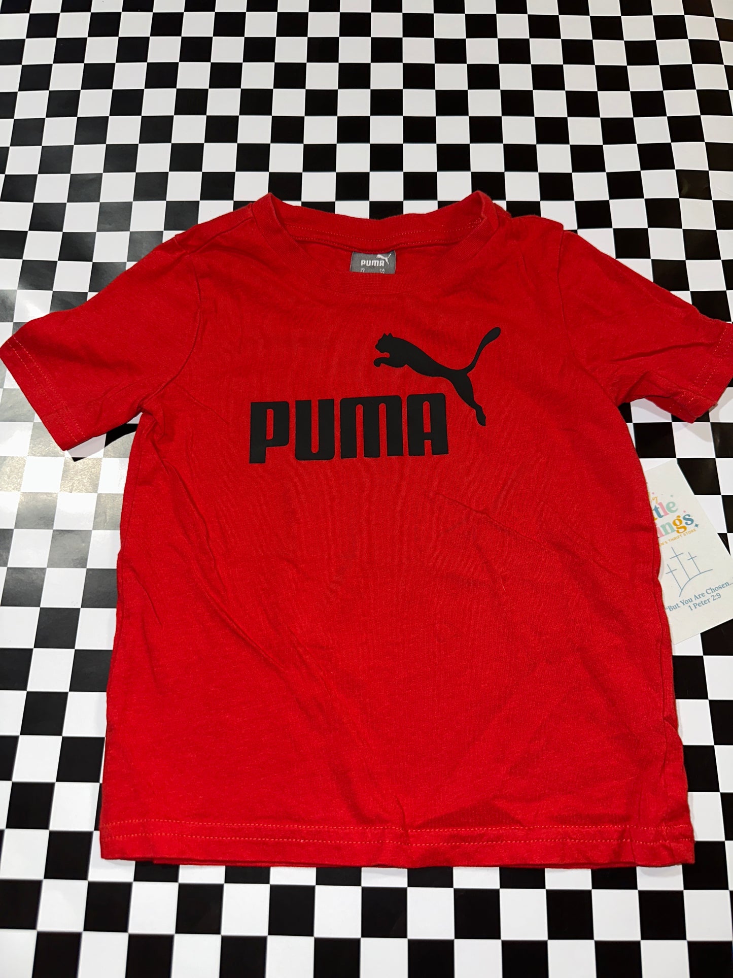 Puma Boys Red Tshirt size 2T