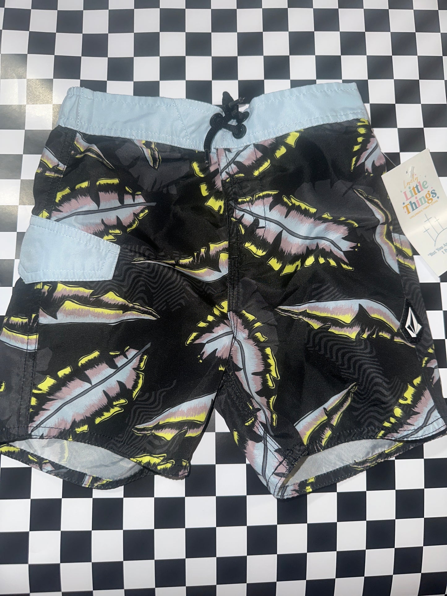 Volcom boys swim trunks size 3T