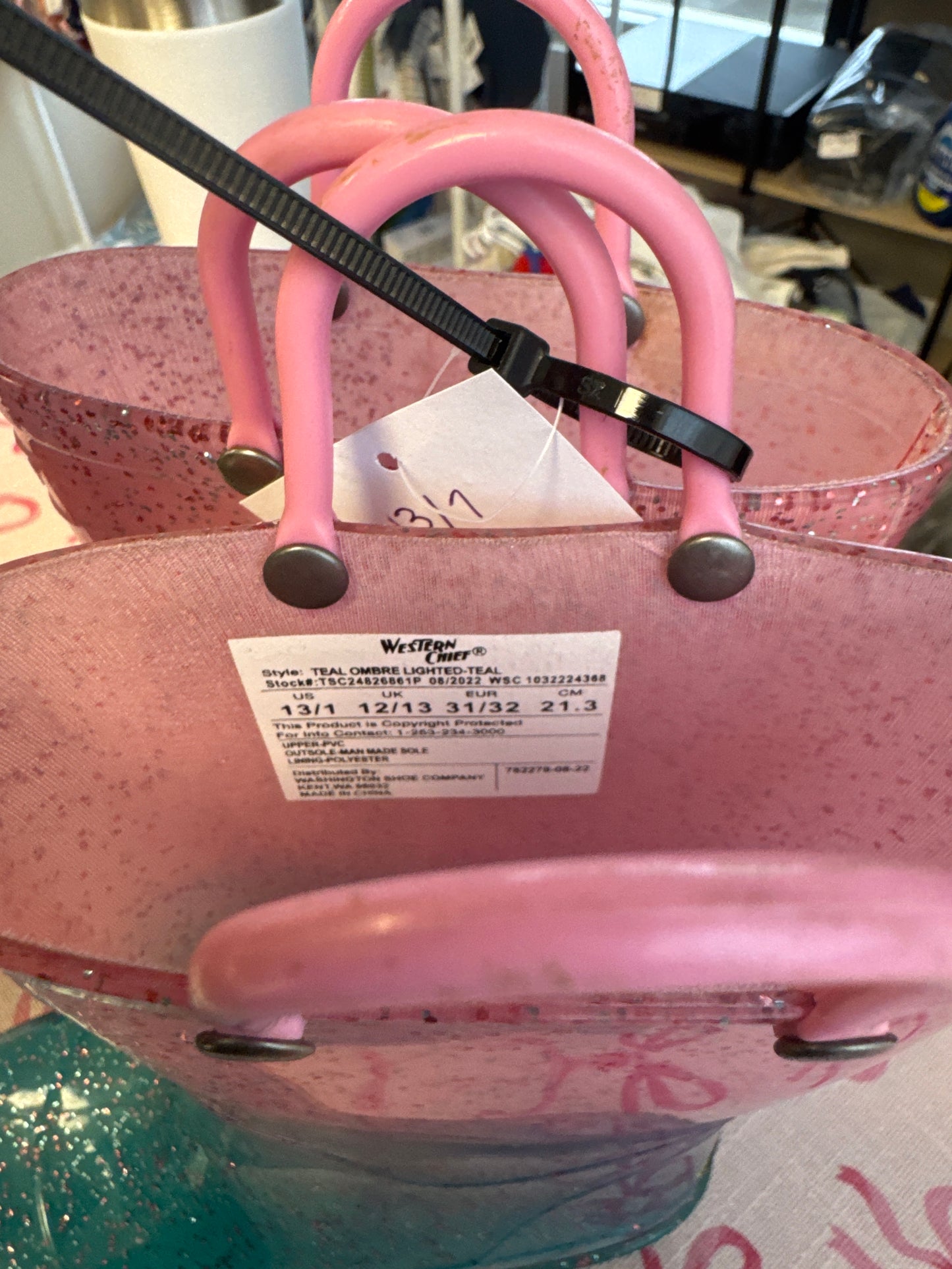 Western Chief ombré rain boots 13/1