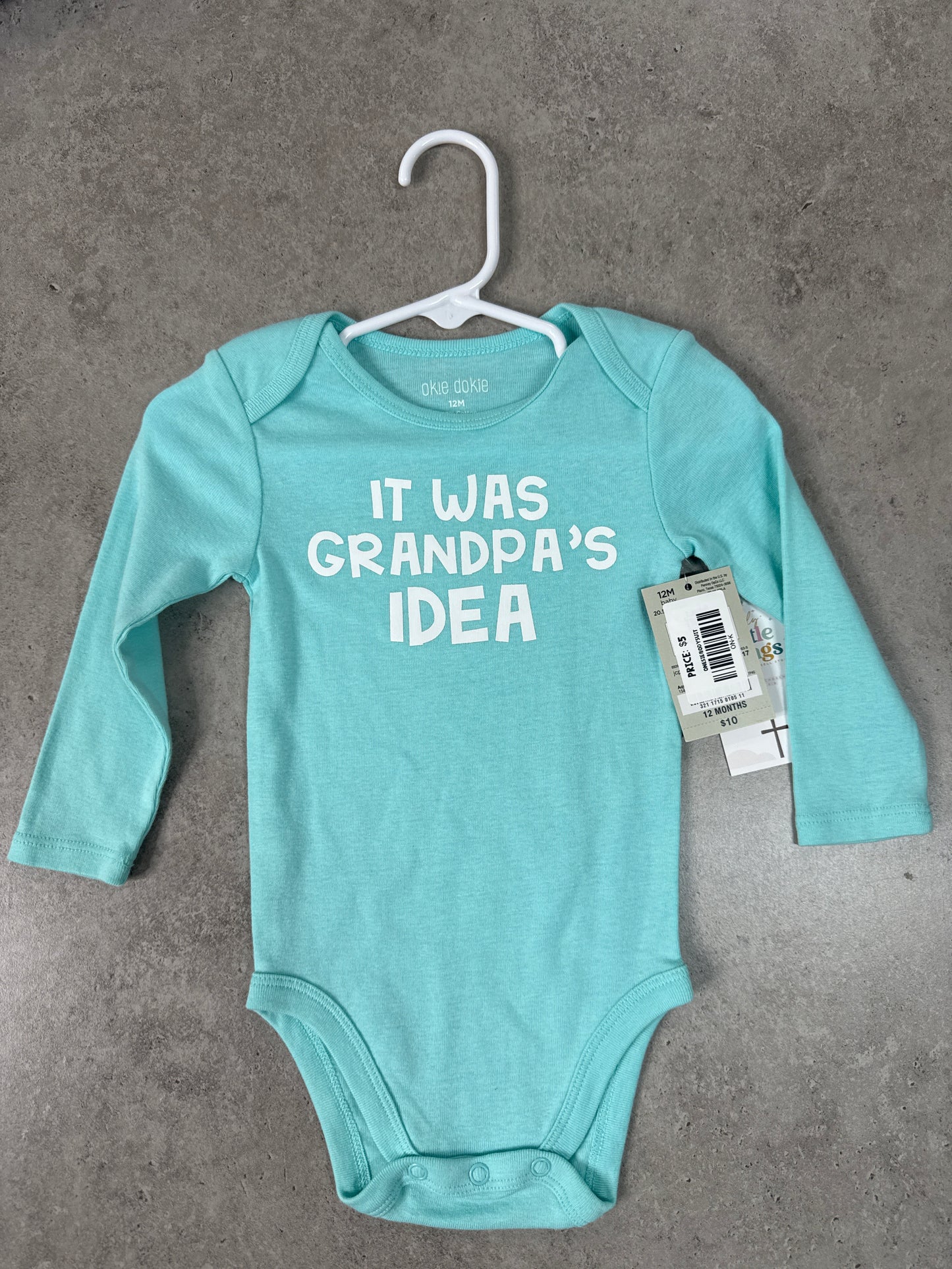 NWT Okie dokie bodysuit