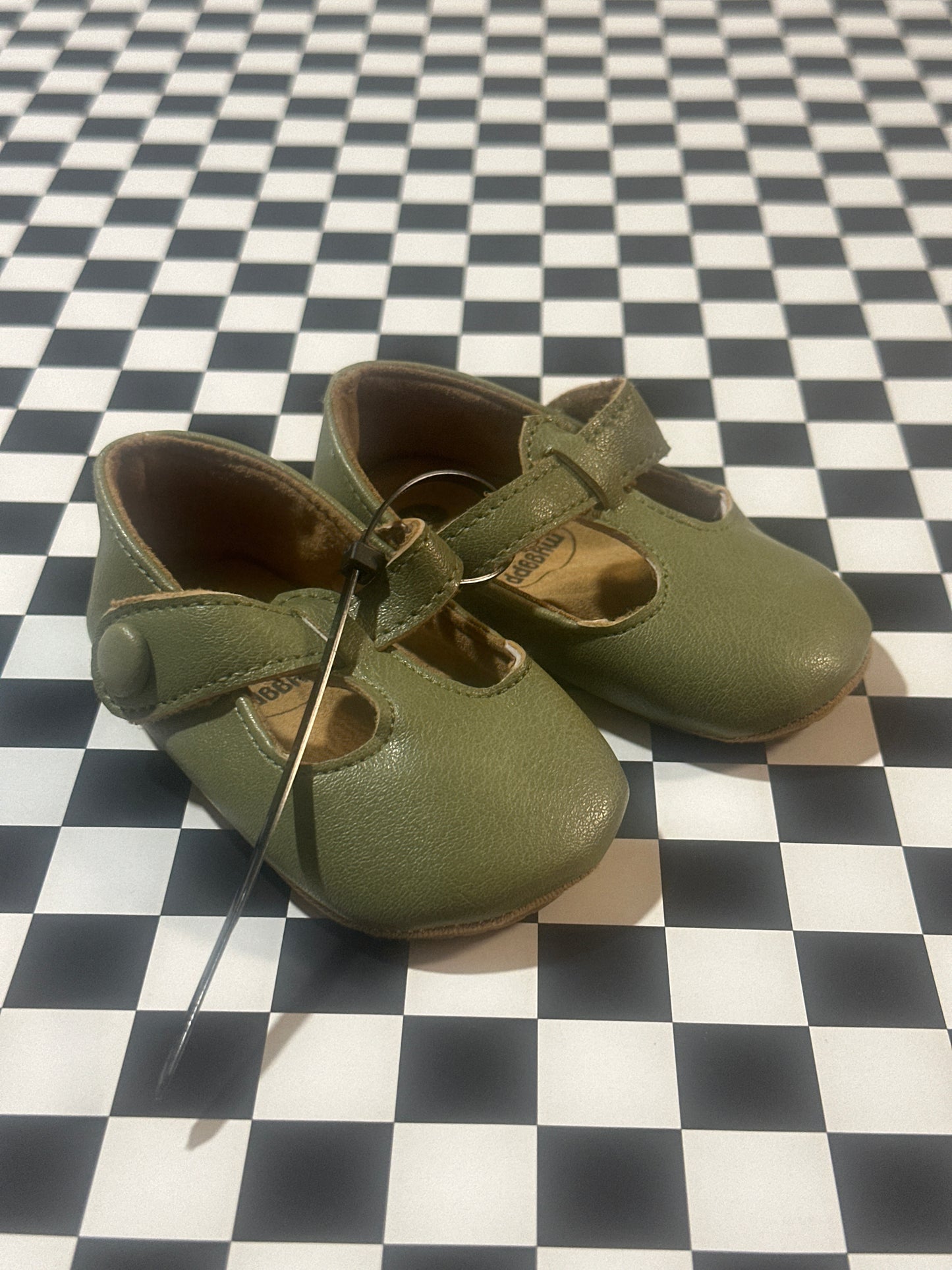 Green Toddler slip-on shoes size 12