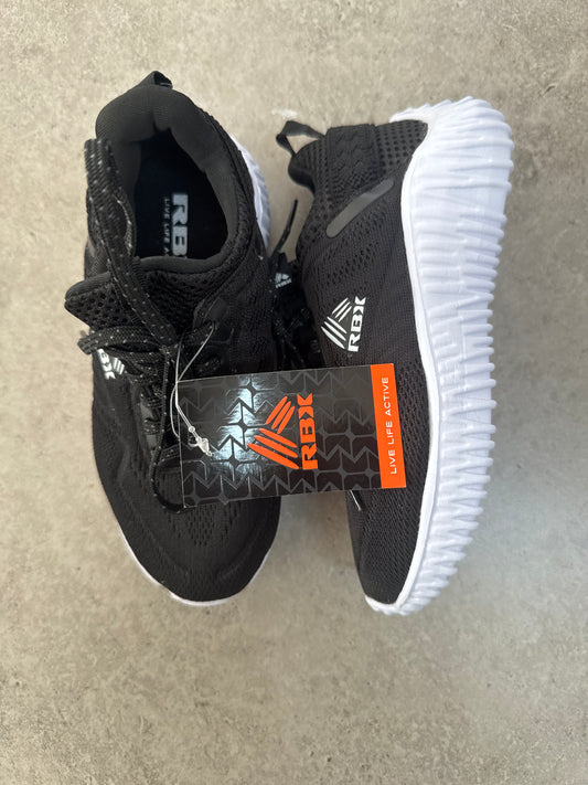NWT black RBX athletic training sneakers.