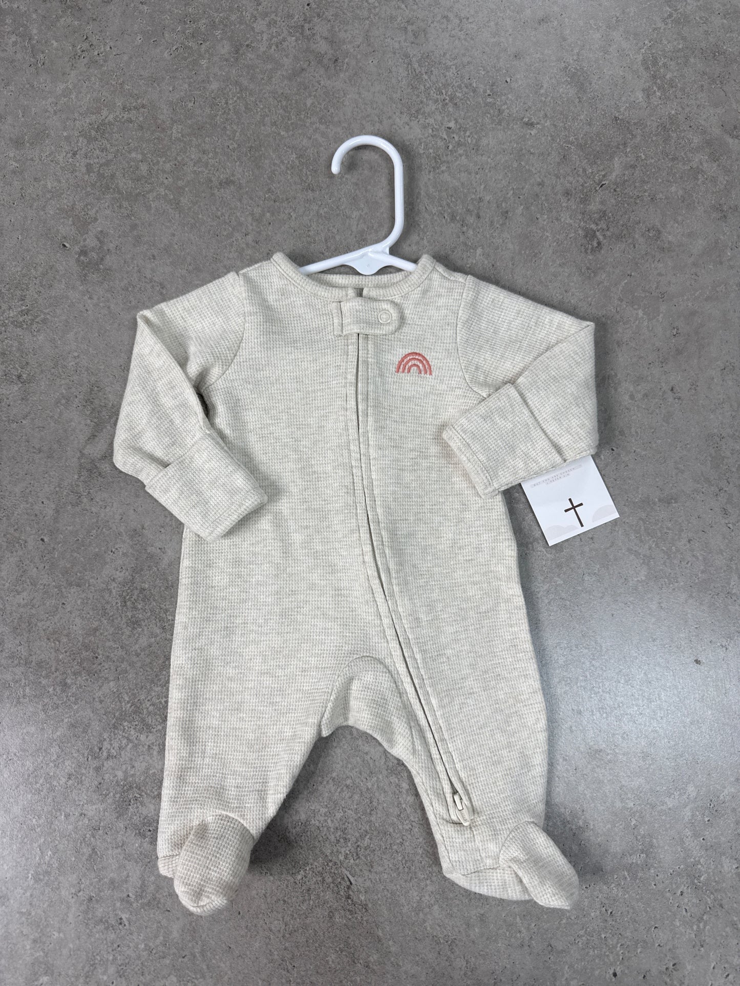 Carters nude rainbow sleep and play