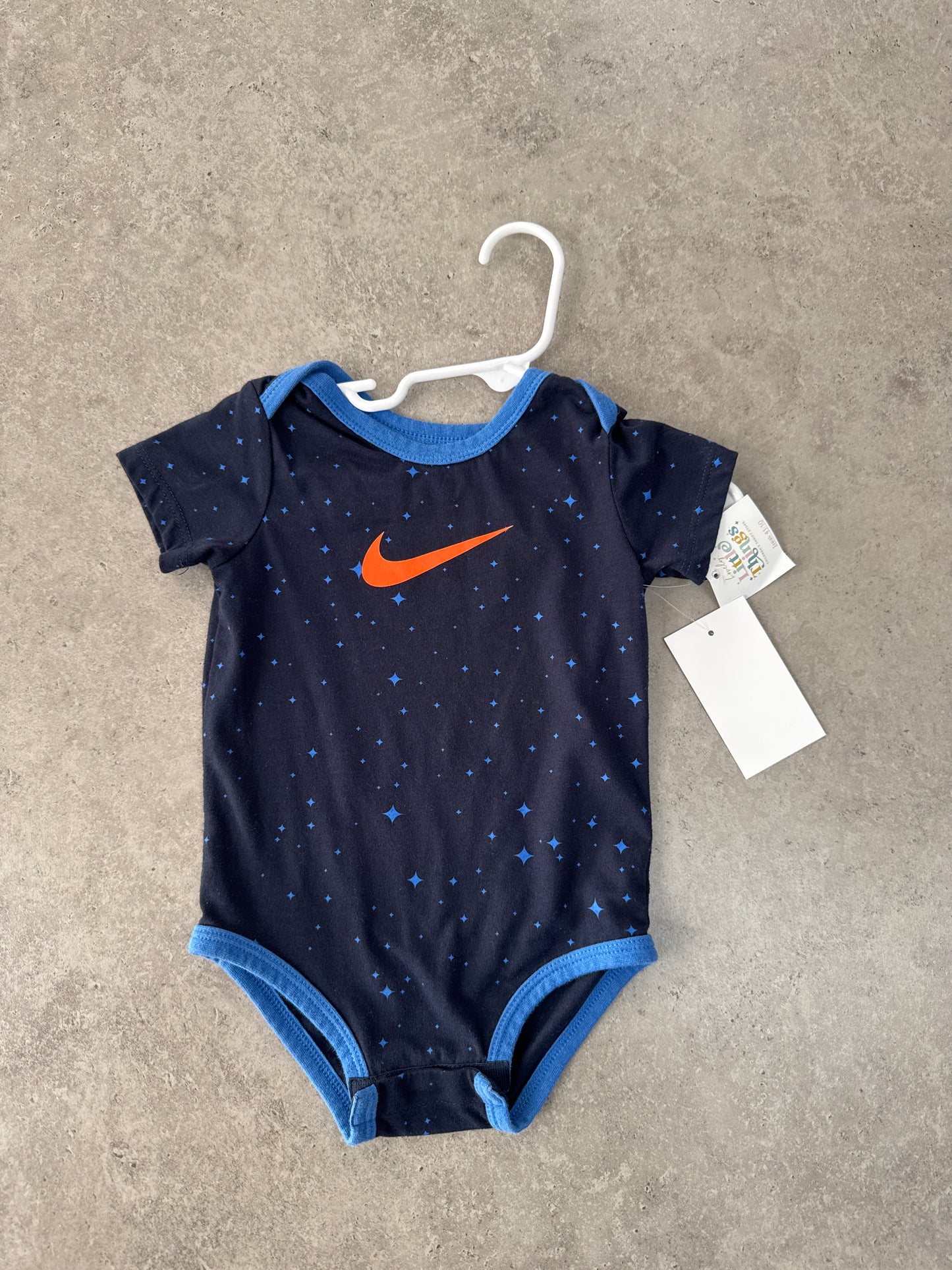 Nike short-sleeve baby bodysuit
