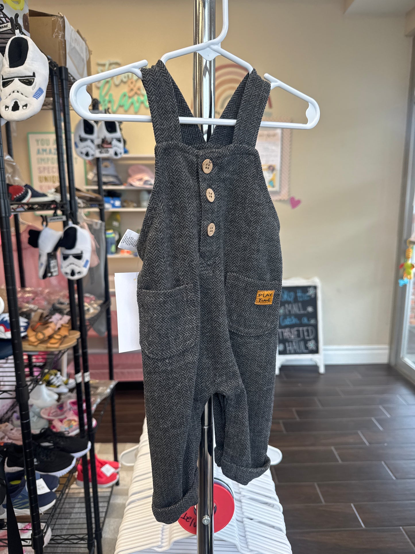 Play time baby overalls