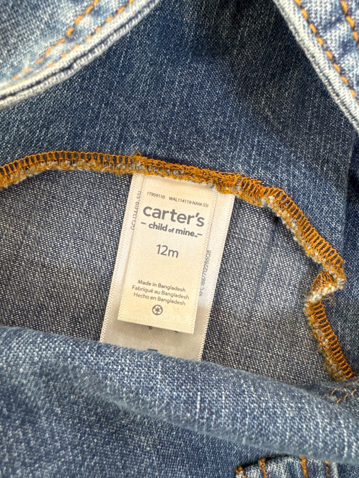 Carter's Child of Mine Baby and Toddler Boy Overalls