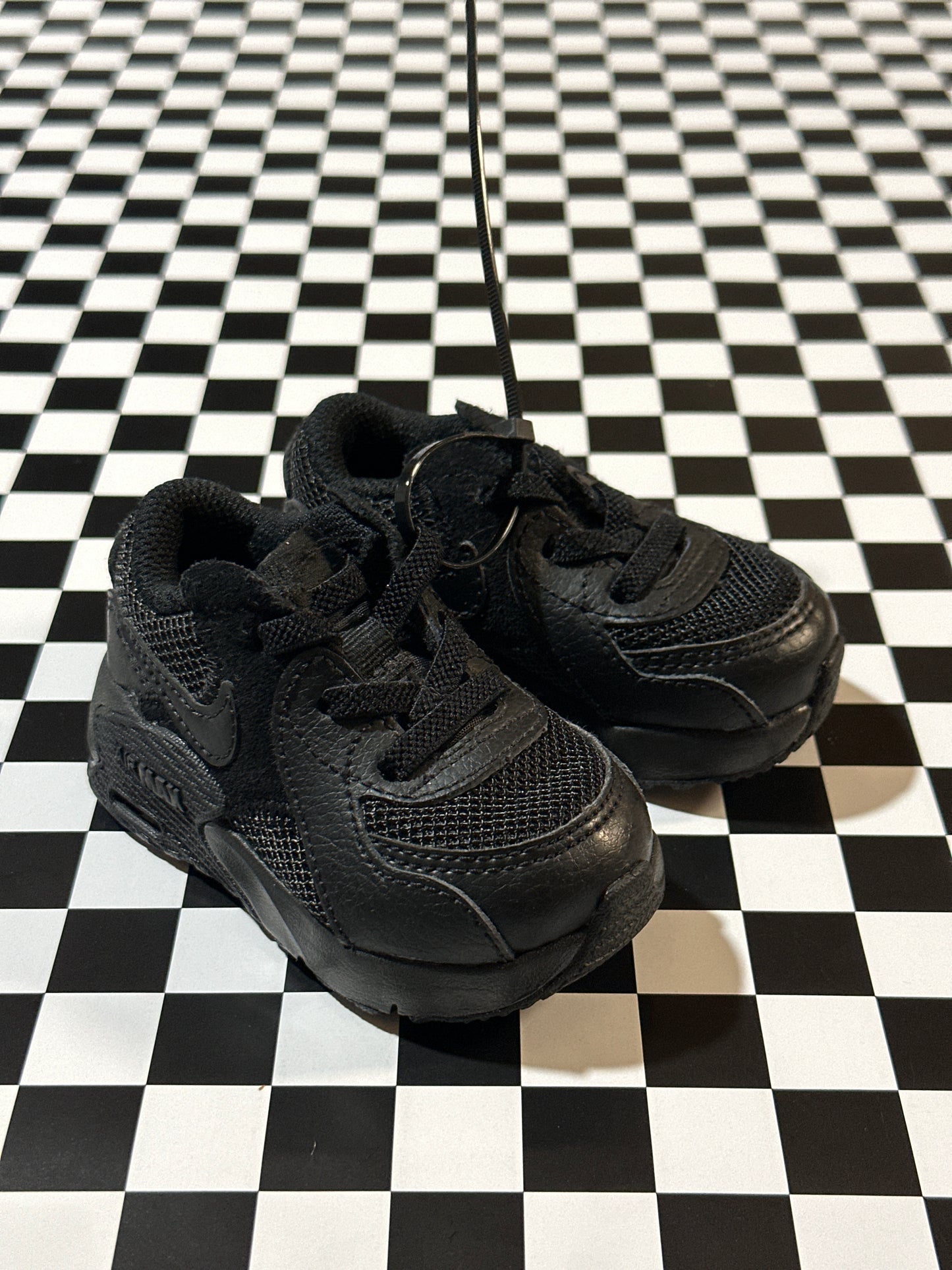 Nike Air Max Shoe size 3c in triple black
