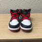 Nike Jordan 1 Mid TD 'Gym Red Black Toe' sneakers