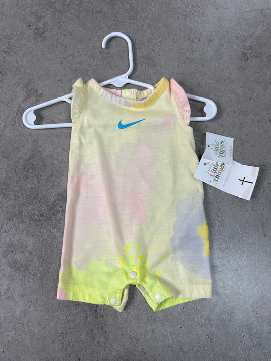 Nike baby tie-dye romper