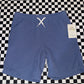 RSQ nylon blue shorts L