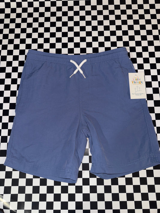 RSQ nylon blue shorts L