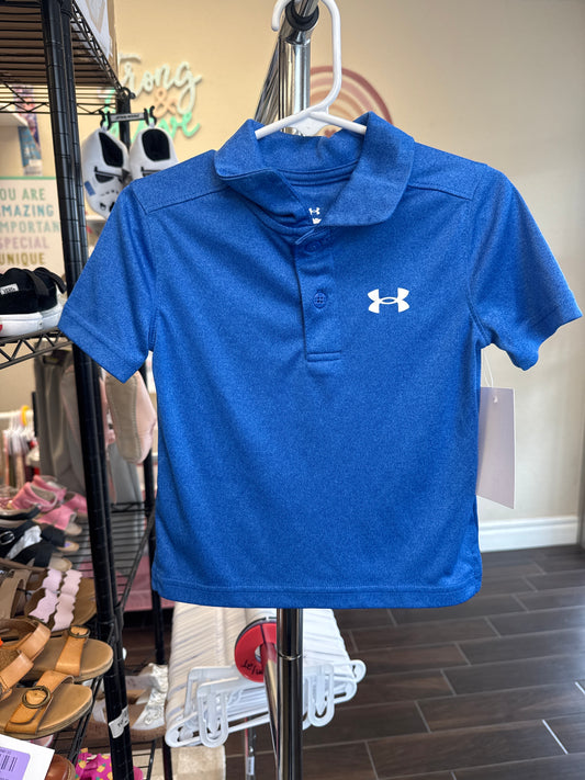 Under Armour boys' matchplay solid polo shirt 2T