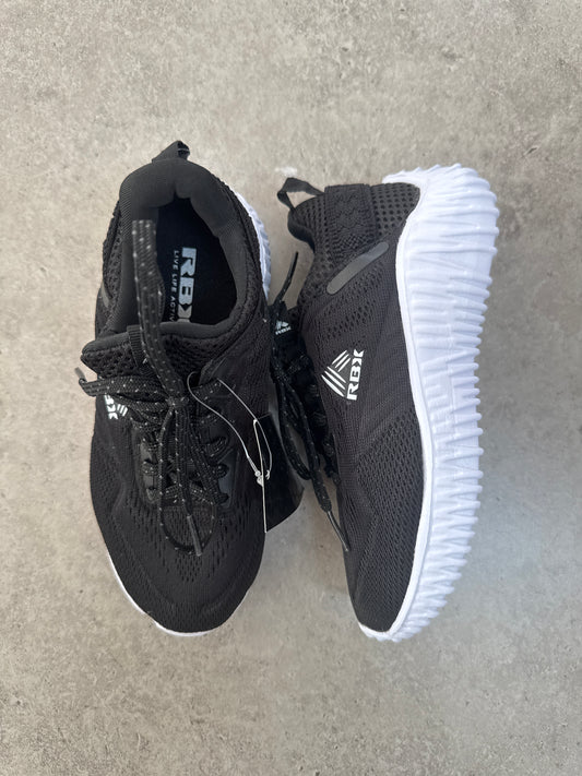 NWT black RBX athletic training sneakers.