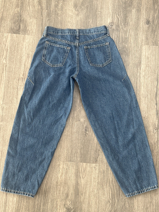 Old Navy High-Waisted Barrel Ankle Jeans