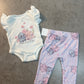 Disney baby two piece stitch and angel set 6-9￼