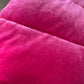 Gymboree fuchsia velvet puffer ves