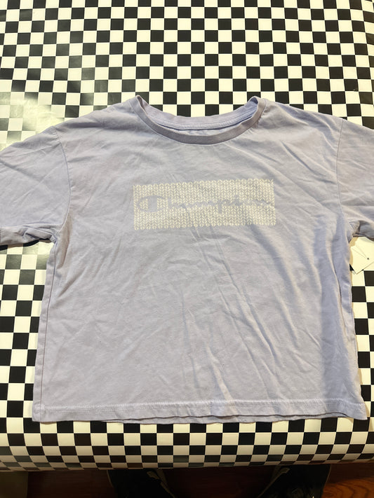 Champion girls oversized shirt size L purple