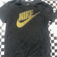 Nike Boys Tshirts size 6 black and Gold