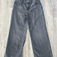Cat & Jack brand,wide-leg or baggy style in a black/gray wash.