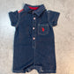 U.S. Polo Assn. denim baby boy stars flag 3-6 months