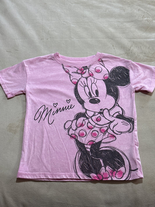 Disney Minnie Mouse girls shirt size 4T