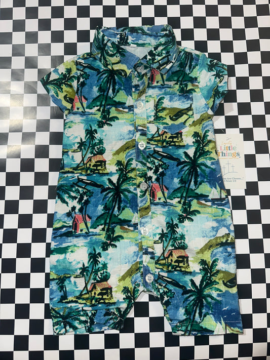 Tropical Onesie size 3T