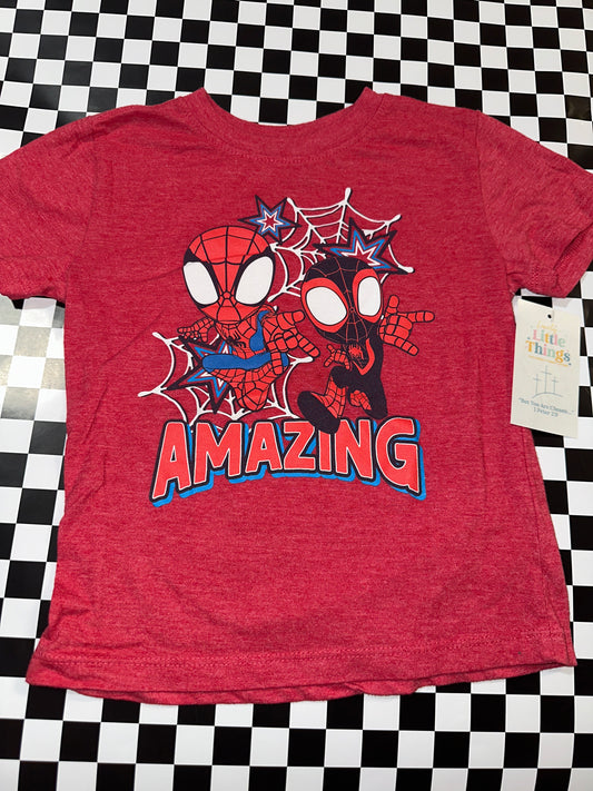 Marvel Red Spidey Tshirt size 4T