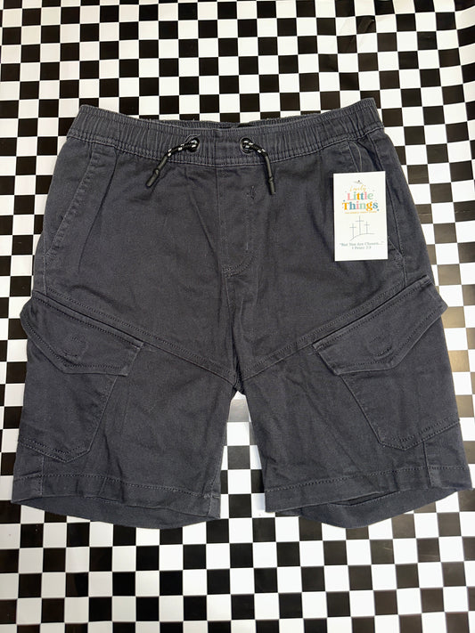 Sovereign State Boys Black Cargo Shorts Size M(10/12)