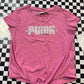 Puma girls pink shirt size 6