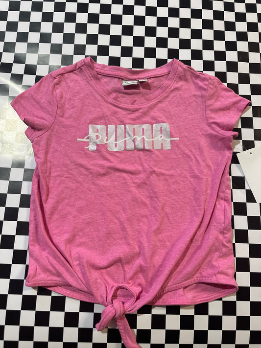 Puma girls pink shirt size 6