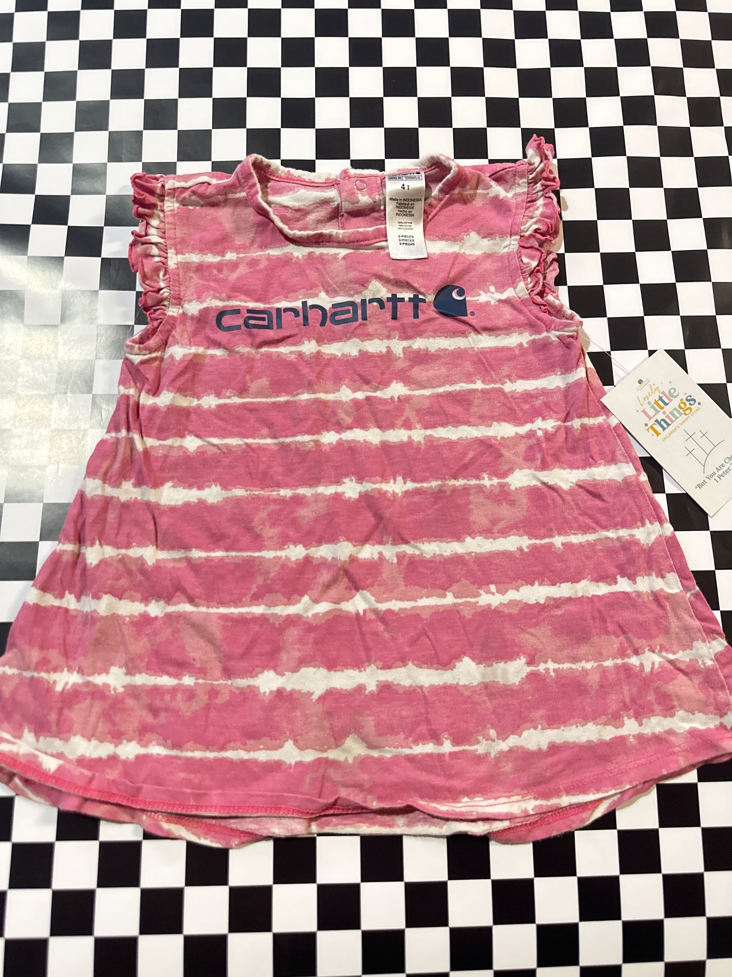 Carhartt girls shirt size 4T pink
