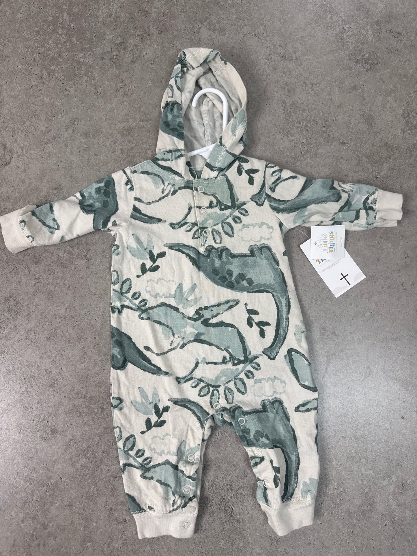 Carter's Just One You Baby Boys' Dino Romper Jumpsuit