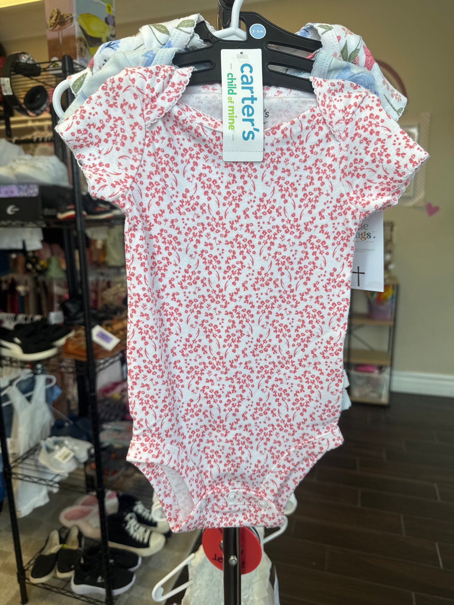 NWT Carters bodysuit 3pc 3-6