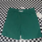 RSQ nylon green shorts L