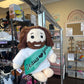 Jesus plush keychain