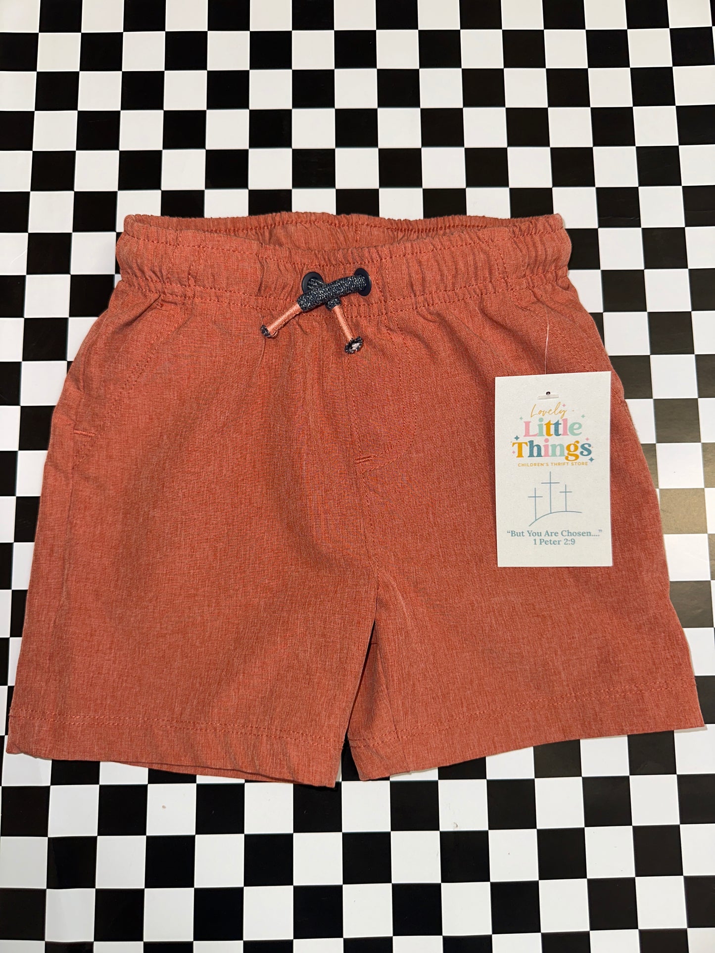 Boys Red Shorts Size 12 Months