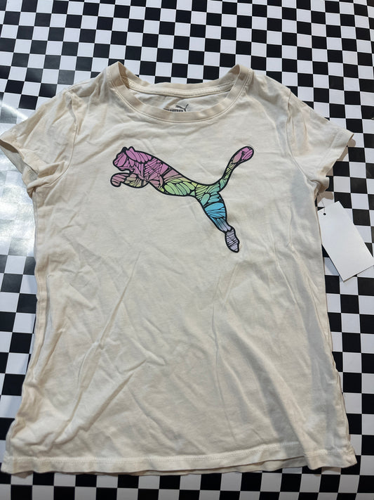 Puma girls shirt size 8-10 beige