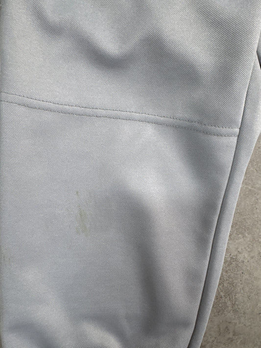 gray athletic baseball pants (with stain)