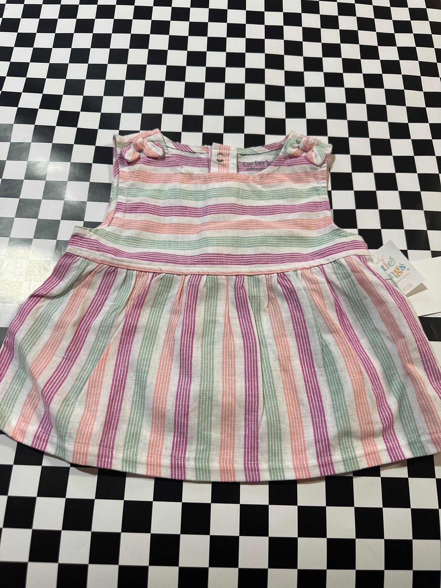 Carters girls striped dress size 18 months