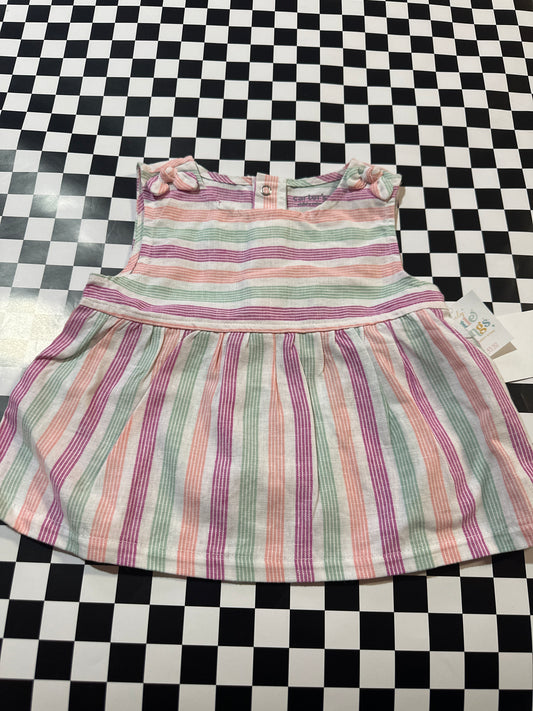 Carters girls striped dress size 18 months