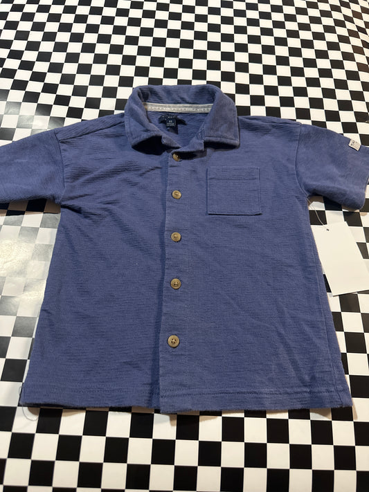 Tahari Boy blue collard shirt size 3T