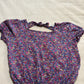 Carters Girls Floral shirt size 8