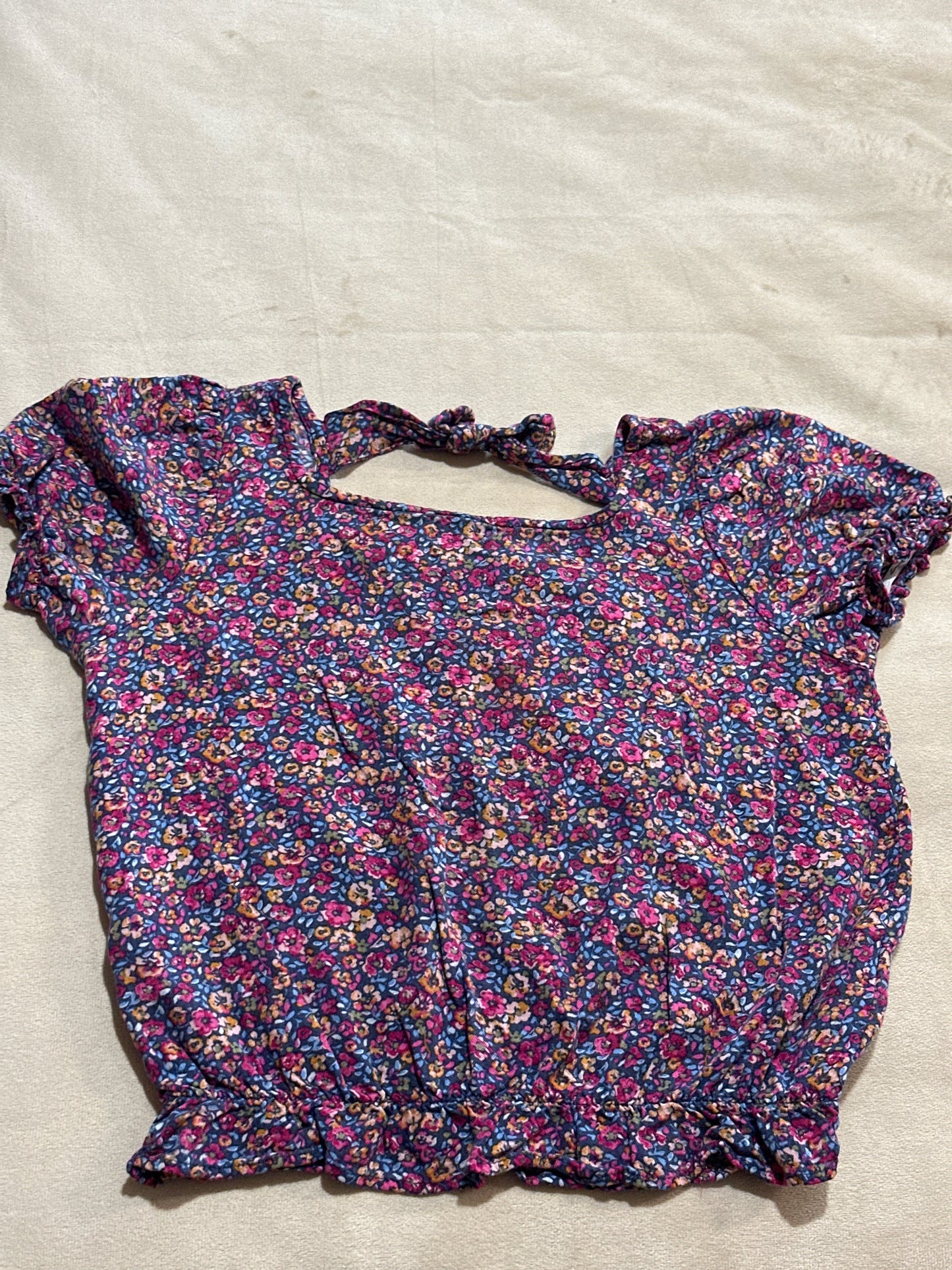 Carters Girls Floral shirt size 8