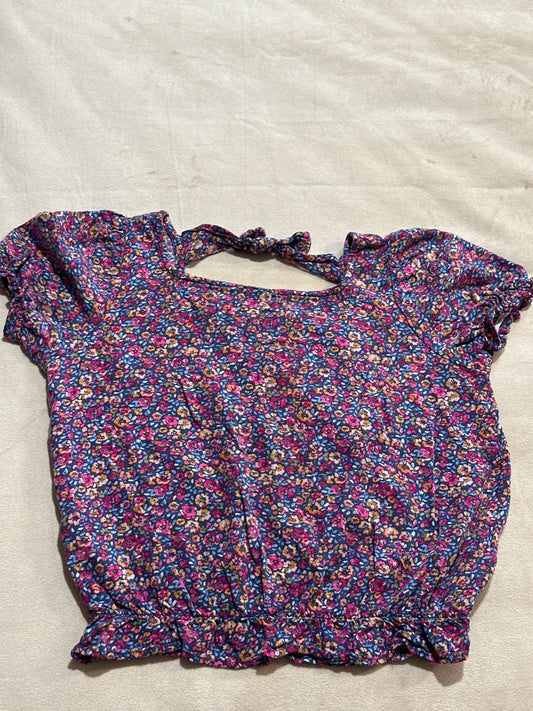 Carters Girls Floral shirt size 8