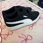 PUMA Smash v2 SD V PS shoes in black & white 3