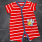 Little Me baby boys' baseball romper