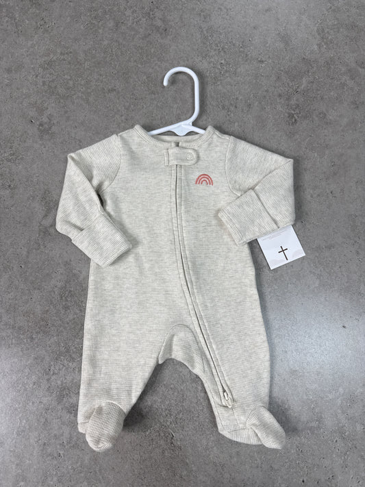 Carters nude rainbow sleep and play