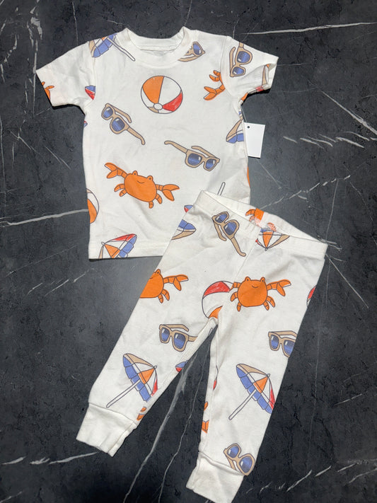 Carters pajamas 2pc