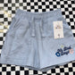 Crown of Hearts blue girls shorts size 8