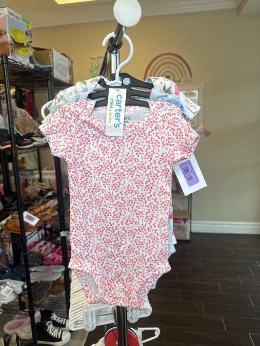 NWT Carters bodysuit 3pc 3-6